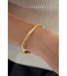 Goudkleurige bangle armband